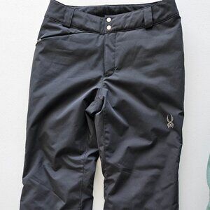 Spyder Snowboarding snow ski pants 10K | Womens Size 6 | Black | Gently used